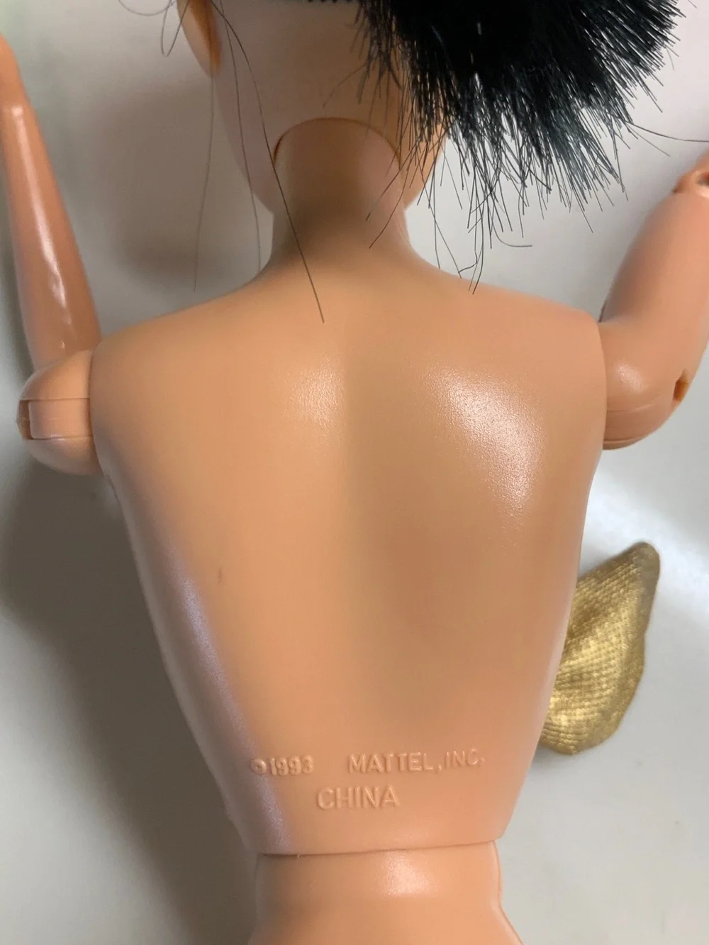 Disney Mattel Mulan Barbie Doll and Accessories-Tea Table, Bench Cricket Cage
